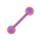 Solid Titanium Pink Barbell 5/16-4mm