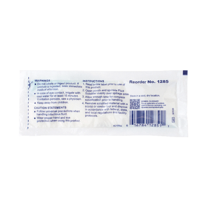 Dynarex Fluid Solidifier, 10g Pouch, 200pcs/case (200 Count)