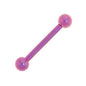 Solid Titanium Pink Barbell 3/8-3mm