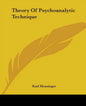 Theory of Psychoanalytic Technique - Paperback