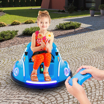 12V Electric Ride-On Car with Remote and LED Lights