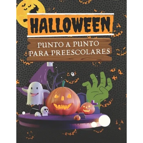 Halloween Punto a Punto Para Preescolares - Paperback
