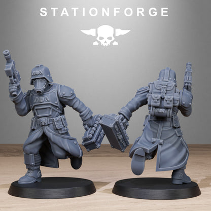 3D Printed GrimGuard Vigils by StationForge Miniatures