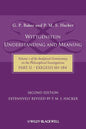 Wittgenstein: Understanding and Meaning: Volume 1 of an Analytical Commentary on the Philosophical Investigations, Part II: Exegesis §§1-184 - Paperback