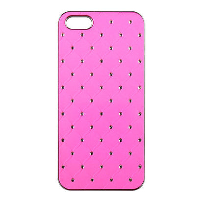 Pink Bling Crystal Diamond Aluminum Hard Case for iPhone 5