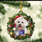 Car Pendant Sleeping Dog Angel Home Decor Acrylic Showcase Hanging Ornaments For Doors