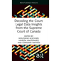 Decoding the Court: Legal Data Insights from the Supreme Court of Canada - Hardcover