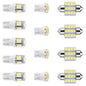 13-Pieces: T10 31mm Festoon LED Light