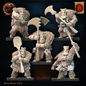 3D Printed Roroa Khans Tiki Regiment by Lost Kingdom Miniatures