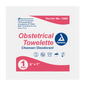 Dynarex Obstetrical Towelettes, 5" x 7", 100ea/bx, 10bxs/case (1000 Count)