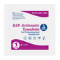 Dynarex BZK Antiseptic Towelettes, 5" x 7", 100ea/bx, 10bxs/case (1000 Count)
