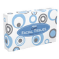 DynaCare Facial Tissues, 5.7" x 7", 200bxs/case (8000 Count)