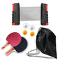 Portable table tennis racket