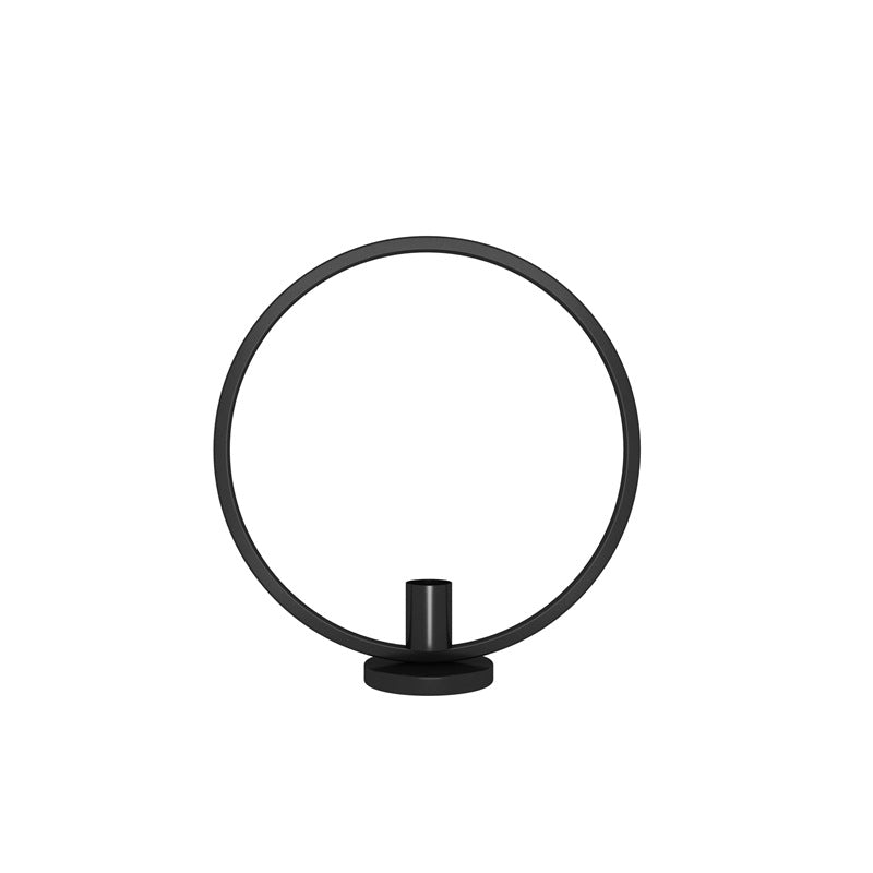 Round simple round square table