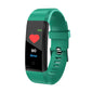 Screen Smart Wristband Heart Rate Monitor Fitness Activity Tracker 115plus Smart Band Color Blood Pressure Music Remote Control