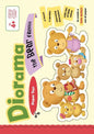 The Bear Family Diorama: Paper toys mini world - Paperback