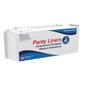 Dynarex Panty Liners, Sq End w/ Adhesive Tab - 25ea/bx, 10bxs/case (250 Count)