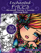 Enchanted Faces: Mermaids, Fairies & Fantasy Coloring Book - Paperback