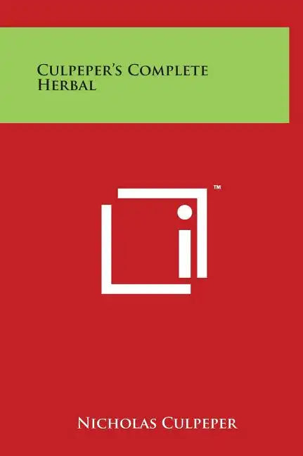 Culpeper's Complete Herbal - Hardcover