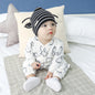 Autumn and winter flannel fleece warmth one-piece romper