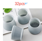 Durable Anti-Slip Silicone Table Chair Foot Mats for Floor Protection