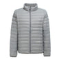 Lightweight Down Jacket Men's Stand Collar Plus Size