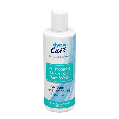 DynaCare Moisturizing Shampoo and Body Wash, 8 oz. Bottle, 48bot/case (48 Count)