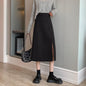 Plus Size Women's Black Skirt Women's High Waist