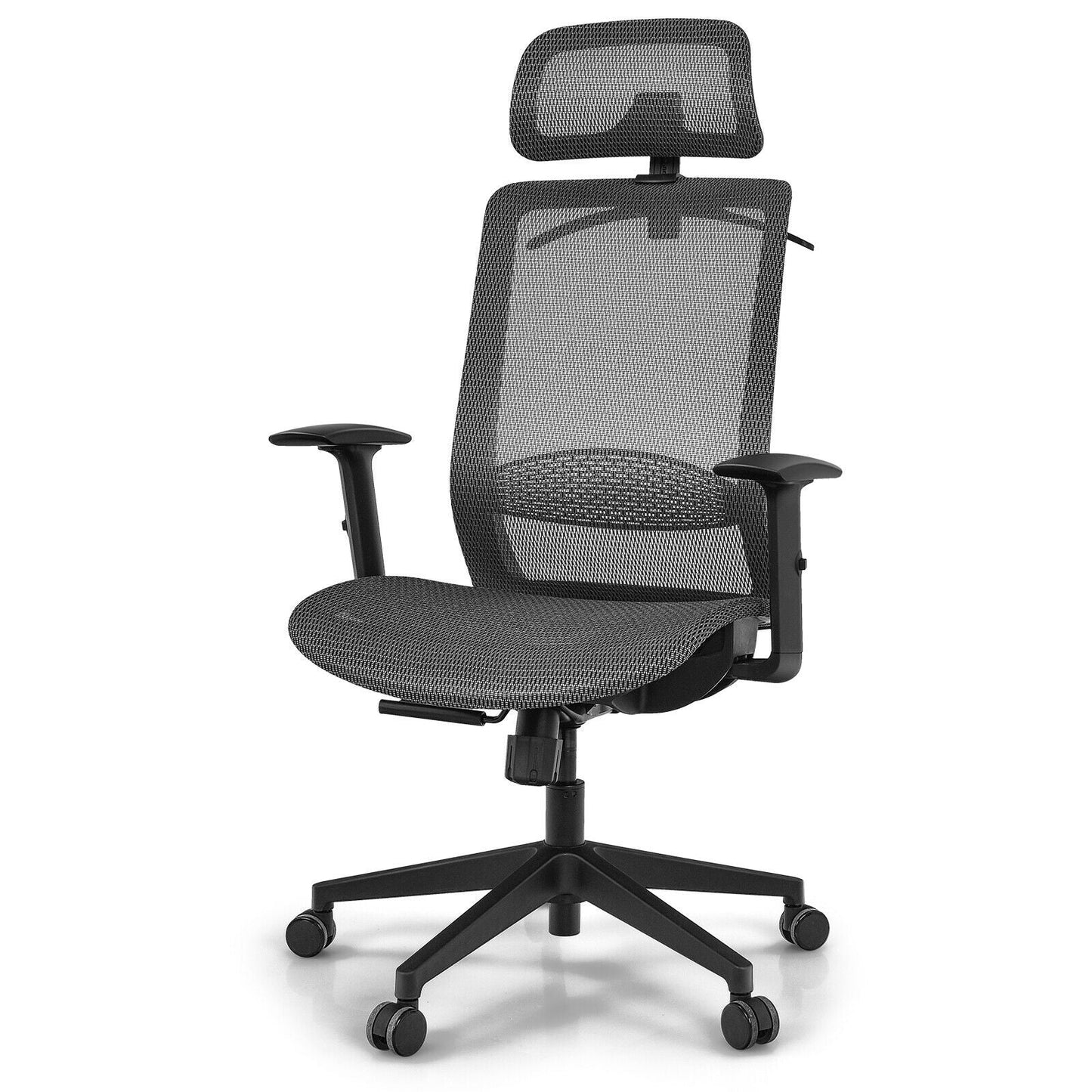 Height Adjustable Ergonomic High Back Mesh Office Chair with Hange