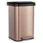13.2 Gallon Step Trash Can with Soft Close Lid and Deodorizer Compartment