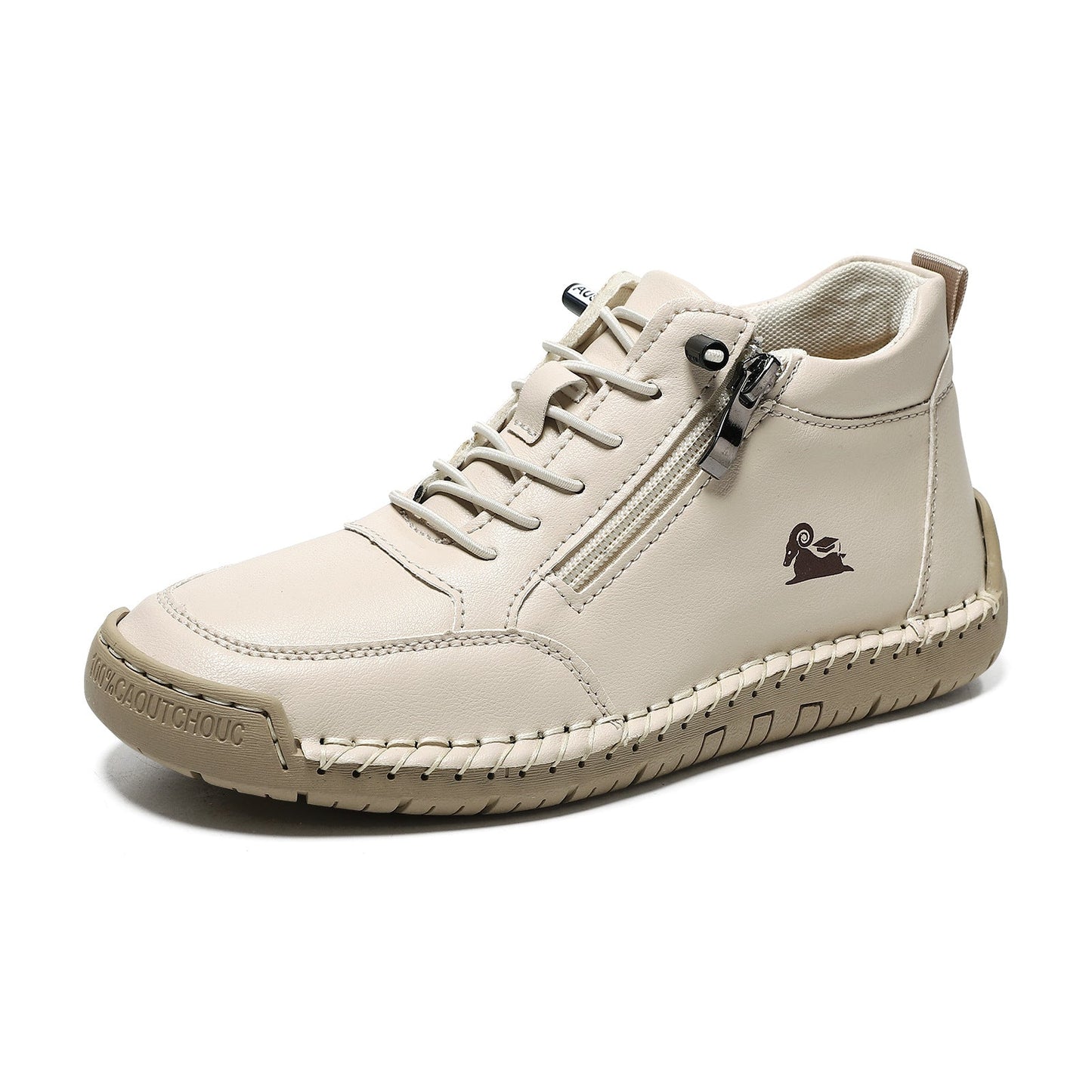 Hand-stitched Womens Shoes Soft Sole Flat Casual
