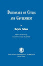 Dictionary of Civics and Government - Paperback