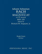 Magnificat in D major, BWV 243: Study score - Paperback