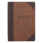 KJV Bible Giant Print Full Size Two-Tone - Leather