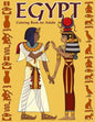 Egypt Coloring Book for Adults: Gods, Mummies, Hieroglyphics, Ancient Egypt Colouring Book - Paperback