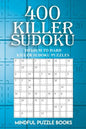 400 Killer Sudoku: Medium to Hard Killer Sudoku Puzzles - Paperback