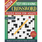 2024 Crossword Puzzle Book for Adults Large Print: 101 Relaxing Medium Level Crossword Puzzles for Adults and Seniors, Anti-Eye Strain and Mind Health - Paperback