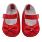 18 Inch American Girl Doll Shoes Solid Color Bow Shoes
