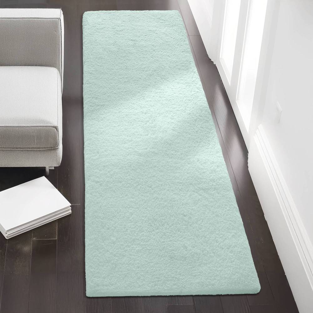 Luxury High Pile Bath Rug 24x40" – Quick Dry, Non-Skid Backing, Machine Washable