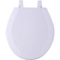 Wood toilet seat, 17 inches round