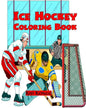 Ice Hockey Coloring Book - Paperback