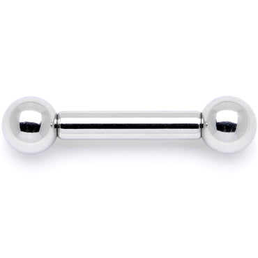 10G Stainless Straight Steel Barbell 1/2 5mm