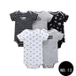 Baby Short Climb 5-piece Romper Boys and Girls Cotton One-piece Rompers