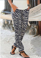 Casual explosions printed pants