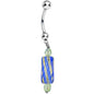 STUDIO KATIA LimeSwirl CANDY RIBBON Dangle Belly Ring