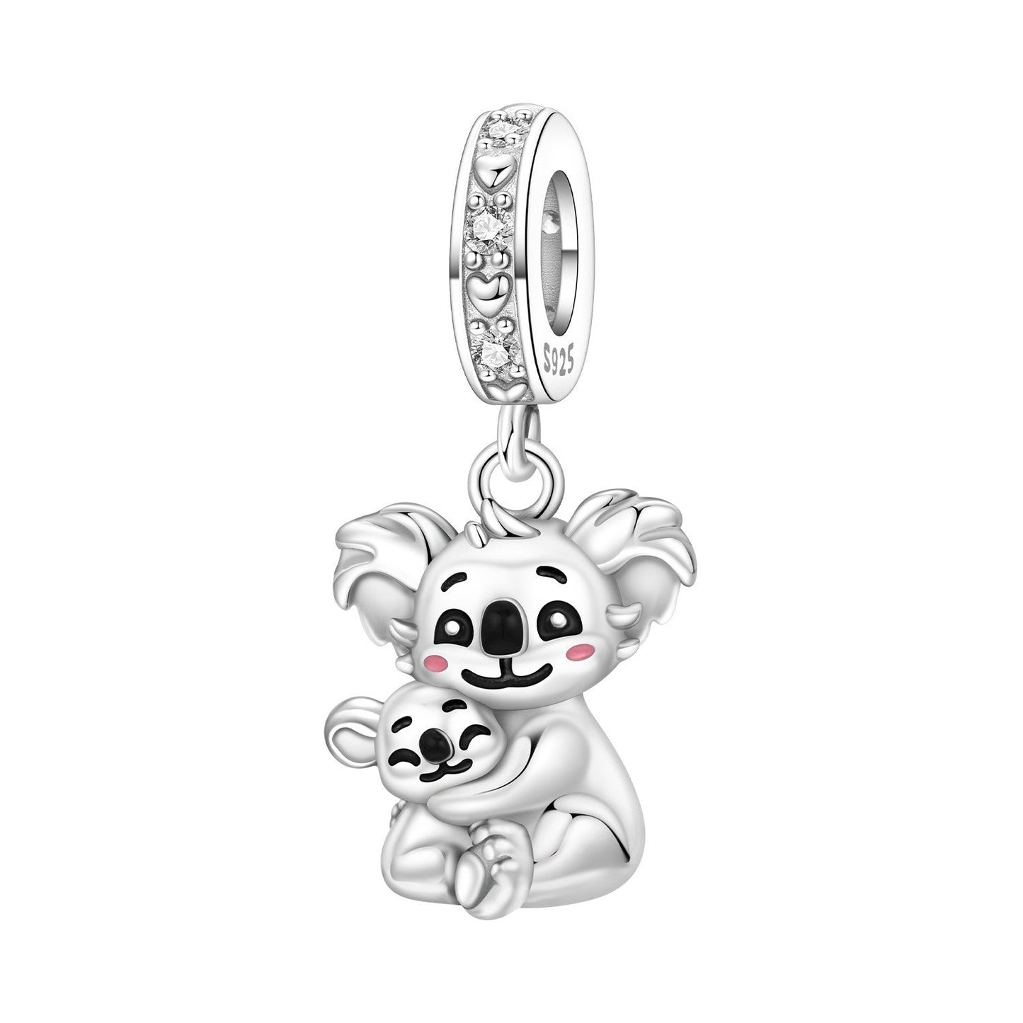 Bracelet Beaded Pendant Playful Sloth And Koala Beads