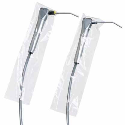 Air/Water Syringe Sleeves,  Low speed handpiece sleeves,  Turbine Motor Sleeves, Oral Camera Sleeves, Half/Full Chair Covers, Headrest Covers