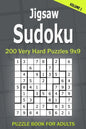 Jigsaw Sudoku Puzzle Book for Adults: 200 Very Hard Puzzles 9x9 (Volume1) - Paperback