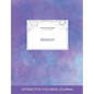 Adult Coloring Journal: Alateen (Turtle Illustrations, Purple Mist) - Paperback