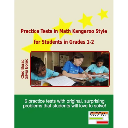 Practice Tests in Math Kangaroo Style for Students in Grades 1-2 - Paperback